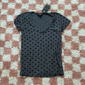 Lucky Brand Polka Dot T
